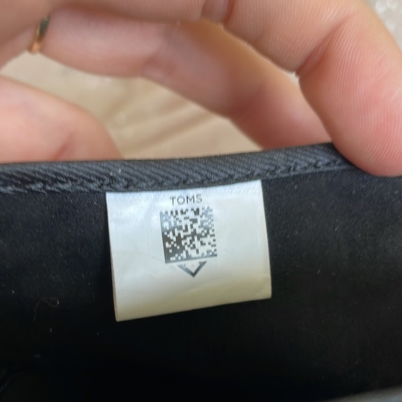 Brand New Toms Camarillo Black Corduroy Lace Up High Top Cushioned Sneakers - Picture 13 of 15